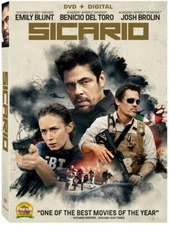 Sicario - DVD, Good DVD, Emily Blunt,Benicio Del Toro,Josh Brolin,Victor Garber,