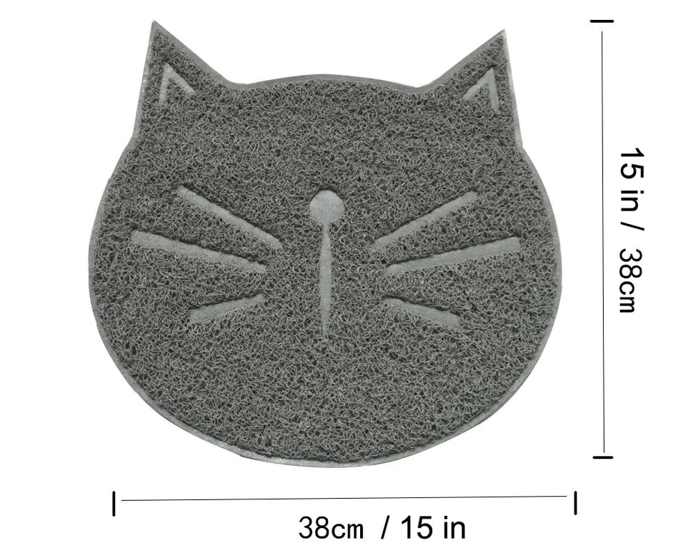 Mantel individual antideslizante impermeable N2 para mascotas perros tazón de alimentación para gatos Foto 2 de 4
