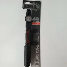 Bell AIRBLASTER 850 Dual Stage Frame Pump Tire Gauge Bicycle Bike  Smart Valve