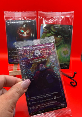 Rise TCG  Papa Santa & Mama Santa Boss + Jack + Yris Promos! All Sealed!