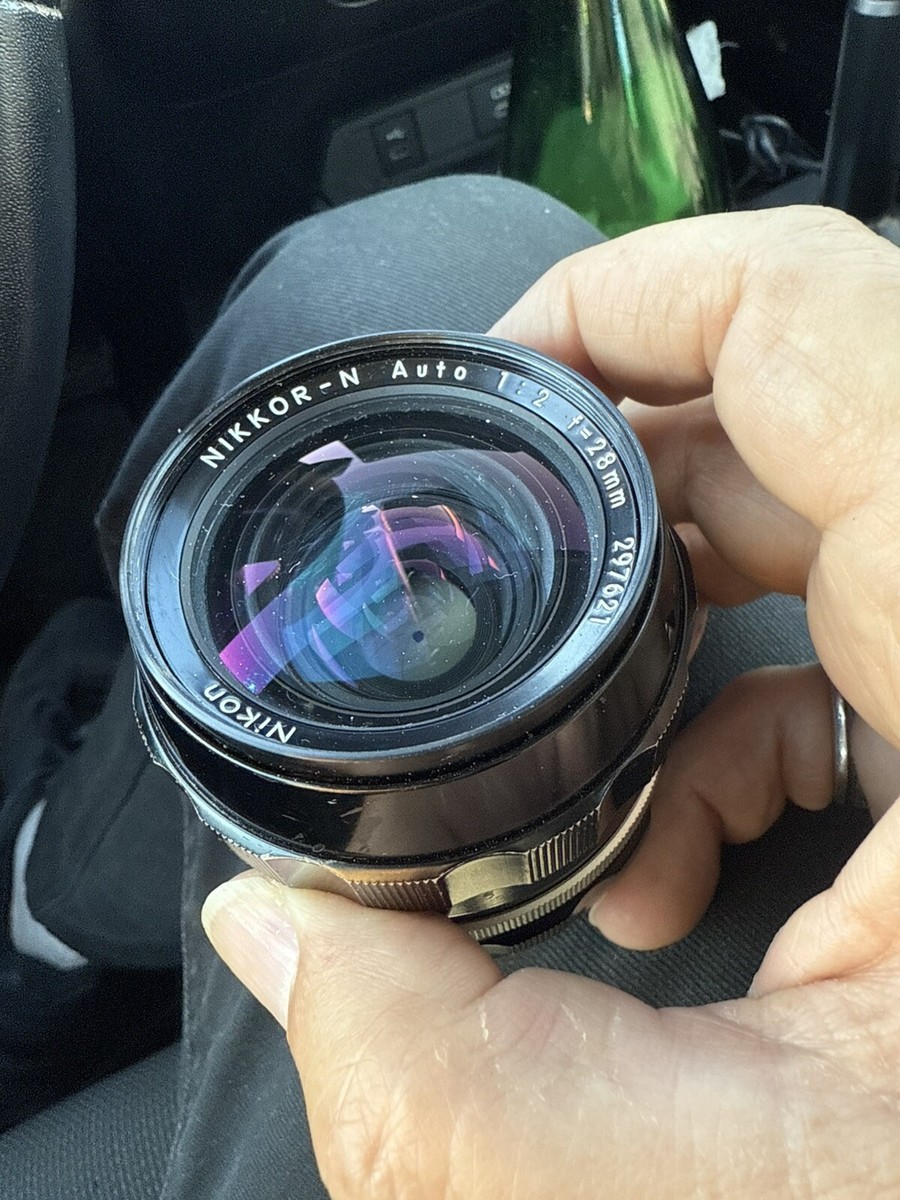 Nikon Nikkor-N.C Auto 28mm F2 Pre-Ai Wide Angle Prime Lens