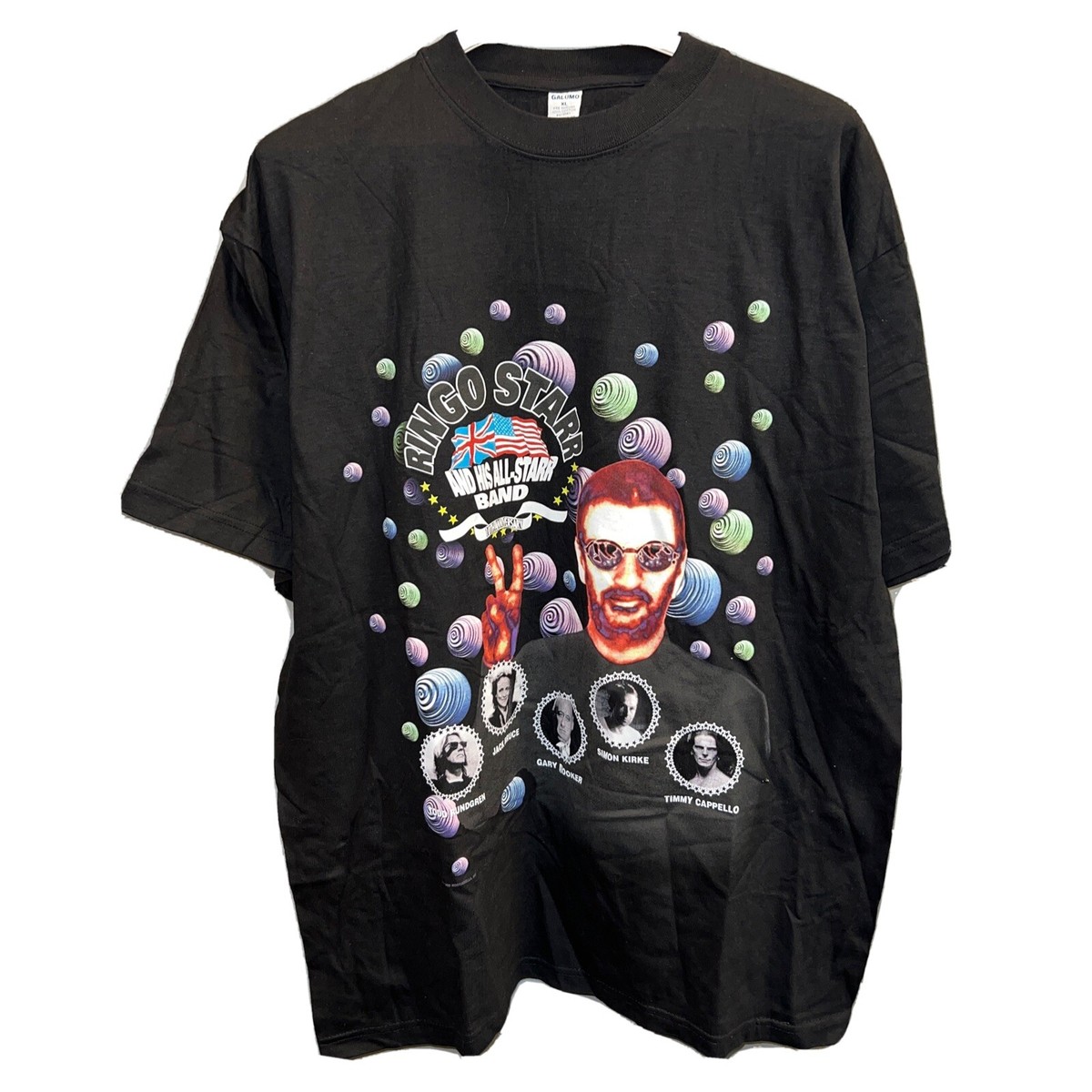 Ringo Starr - All-Starr Band 10th Anniversary Graphic T-Shirt | eBay