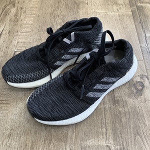 Adidas Womens Pure Boost Go B75822 Gray Black Running Shoes Sneakers Size  5.5 | eBay