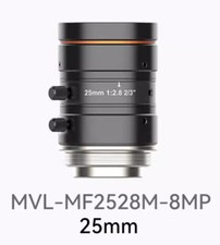 HIKROBOT Industrial Camera Lens MVL-MF2528M-8MP C-Mount 8MP 2/3 " 25mm