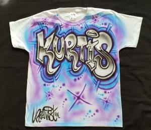 custom spray paint shirts
