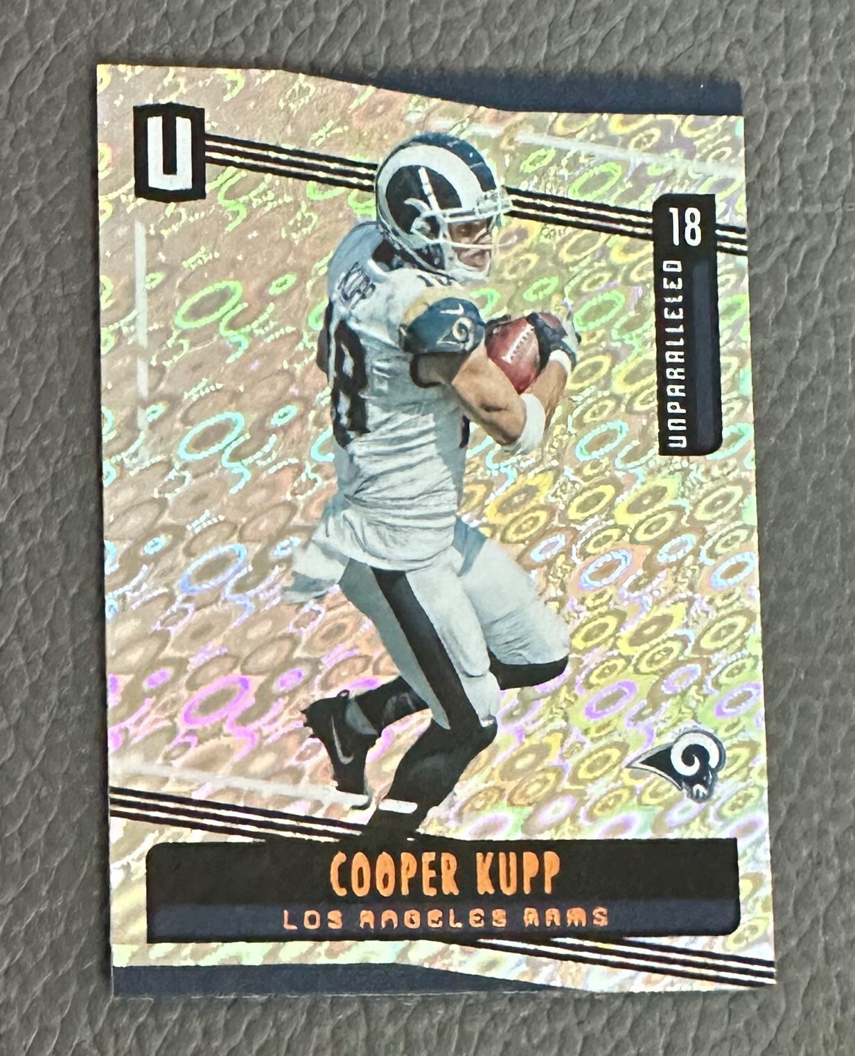 2019 Cooper Kupp Panini Unparalleled Flight NFL L.A. Rams Card