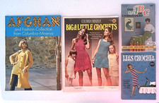 Vintage Crochet/Embroidery Pattern Books Amer...