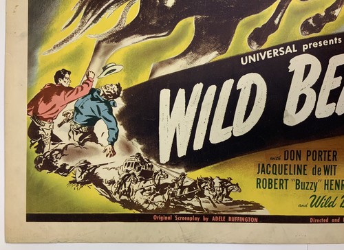 Póster original de la película de 1946 de Wild Beauty póster YeOlde - Imagen 6 de 12