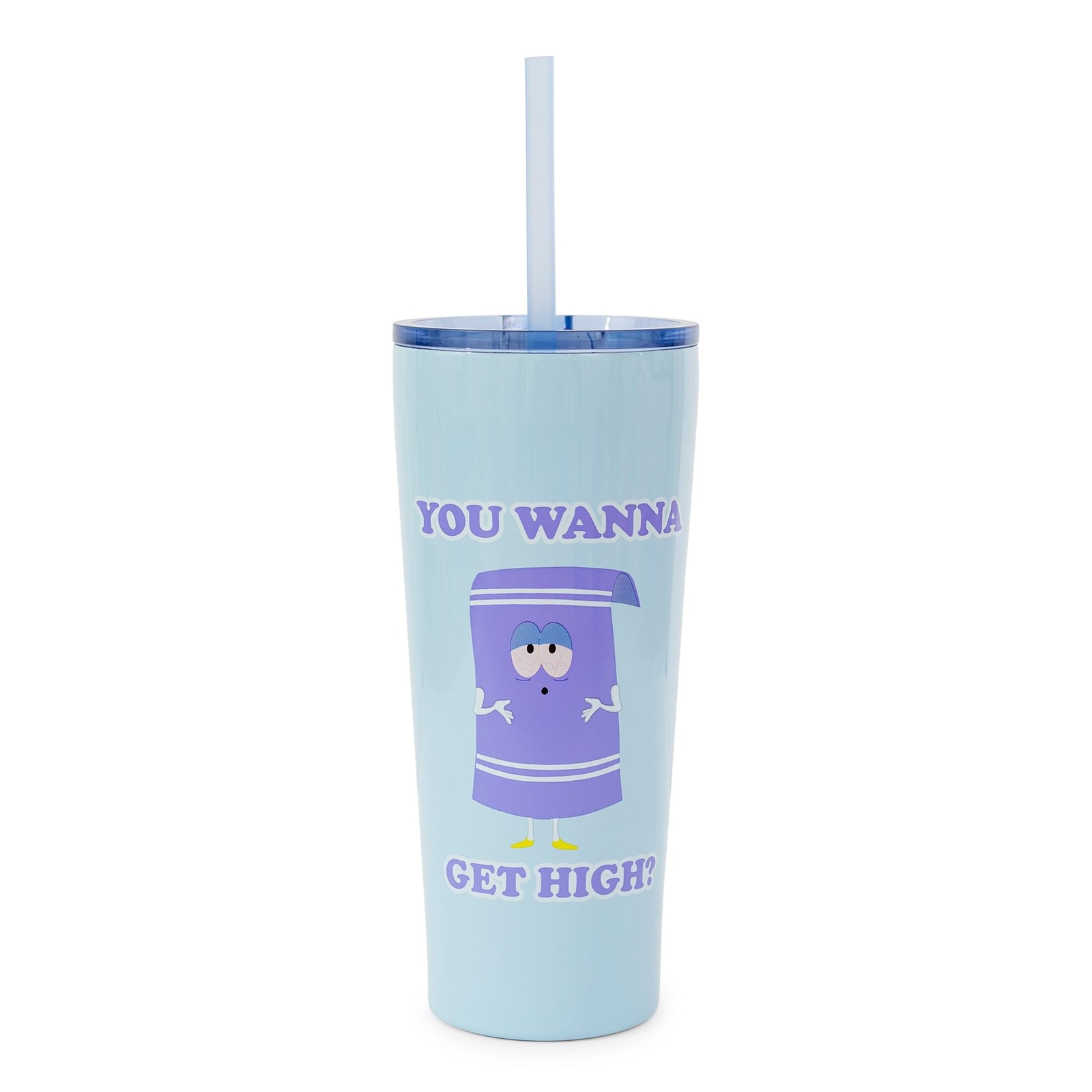 South Park Towelie 22oz Stainless Steel Tumbler with Straw