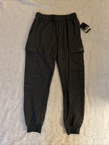 Spalding Performance Men’s Jogger Sweatpants Gray Pants Size Med NWT