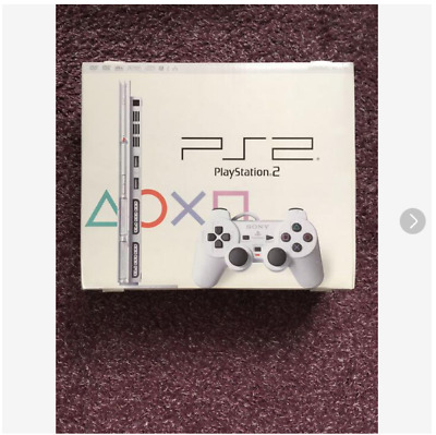 Playstation 2 Console Slim - Ceramic White (Renewed)