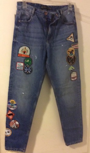 ZARA Trafaluc Denimwear Blue Jeans Women's Size Usa 02/EUR 34/Mex 24 | eBay