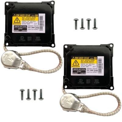 2x New For 06-11 Lexus GS 350 450h 460 Xenon Ballast Bulb Control Unit Module