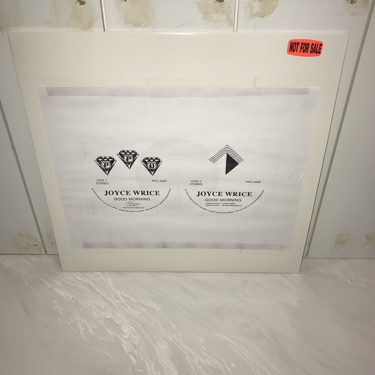 TEST PRESSING Joyce Wrice - Good Morning Vinyl 12