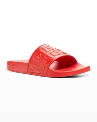 GIVENCHY 4G Logo Pool Slide Sandals Size 36 MSRP: