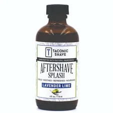 Taconic Shave Lavender Lime Aftershave Splash Tonic - Cools, Soothes & Hydrates