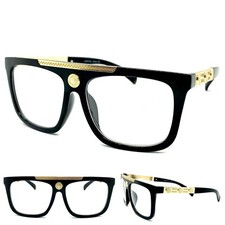 Men's Classic Elegant Modern Retro Hip Hop Fashion Clear Lens Eye Glasses Frames