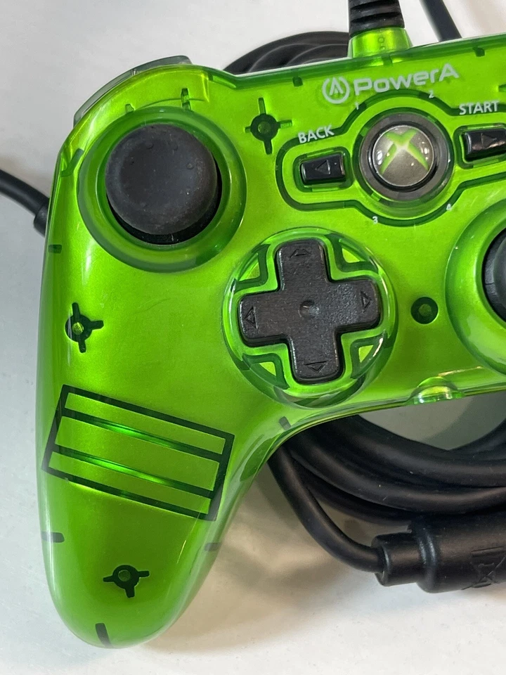 Power A Mini Green Liquid Metal Controller for Xbox 360 - Image 2 of 4