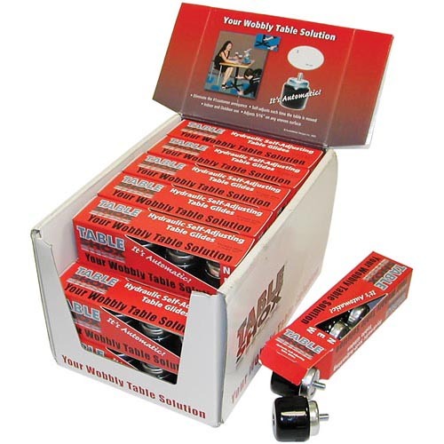 SELF LEVELING GLIDE 72/PK HYDRAULIC Shock Indoor/Outdoor Use Table Shox 263816 - Picture 1 of 1