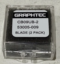 Graphtec CB09UB .9mm Supersteel 45° Blade Vinyl Cutting CB09UB-2 Qty 2