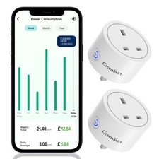 Greensun 2x Wifi Smart Socket UK Plug Outlet APP Remote For Amazon Alexa Google