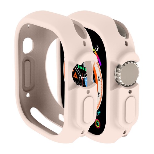 For Apple Watch Ultra2 Ultra 49mm TPU Bumper Soft Cover Shell Frame Candy Case - Zdjęcie 14 z 29