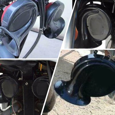 300DB Train Horn Waterproof for 12V Motorcycle Car Truck SUV Boat Super Loud USA