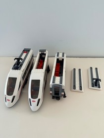 LEGO 60051 City - High-speed Passenger Train RC - 100% Comp W/Manuals, Tested
