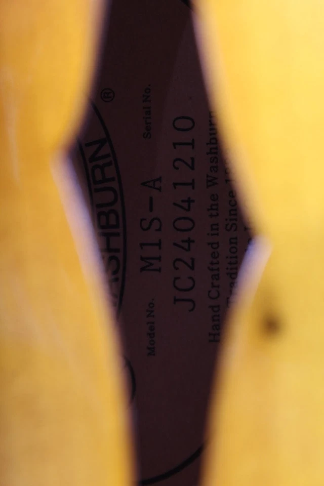 Mandolina Washburn M1S Americana estilo A abeto sólido superior tabaco Sunburst brillo Foto 4 de 4