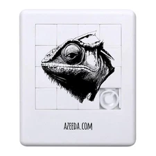 'Chameleon Portrait Side View' Sliding Puzzle (PZ00034522)