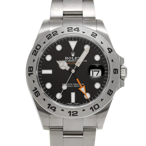 Rolex Explorer II 2021 216570 Automatic 42mm Black Dial #WW1219