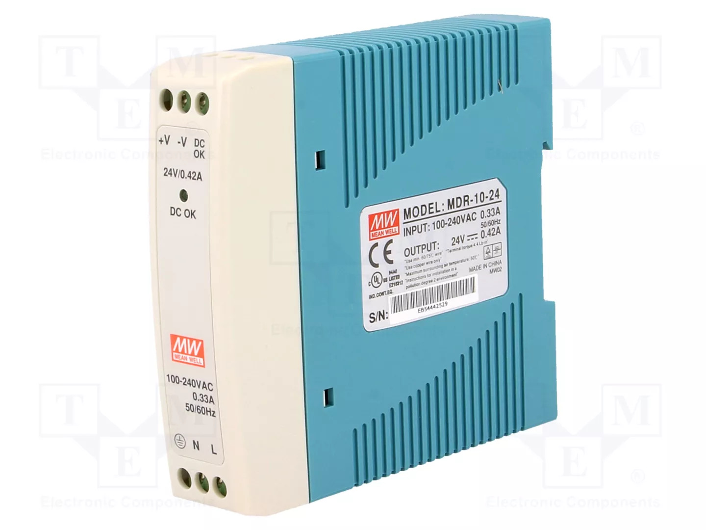 MEAN WELL MDR-10-24 Power supply
