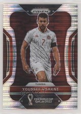 2022 Panini Prizm World Cup Qatar Breakaway Prizm Youssef Msakni #198 0c2