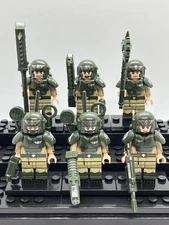 Warhammer 40k Shock Troopers Custom Mini Figure Set Of 6