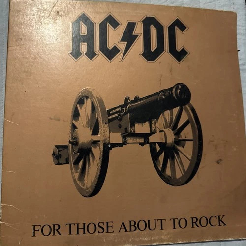 AC/DC, For Those About To Rock ( We Salute You), 1981 1st Atlantic, SD-11111, VG