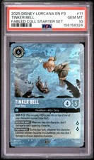 2025 DISNEY LORCANA EN P3-PROMO 11 TINKER BELL - GIANT FAIRY PSA 10