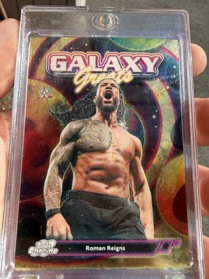 Superfractor 1/1 2026 Topps Cosmic Chrome Roman Reigns Galaxy Greats #GG-6