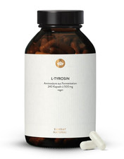 L-TYROSIN 500mg 240 KAPSELN, Sunday Natural