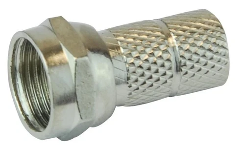 PRO SIGNAL - Draaikop F Type Plug met Zink