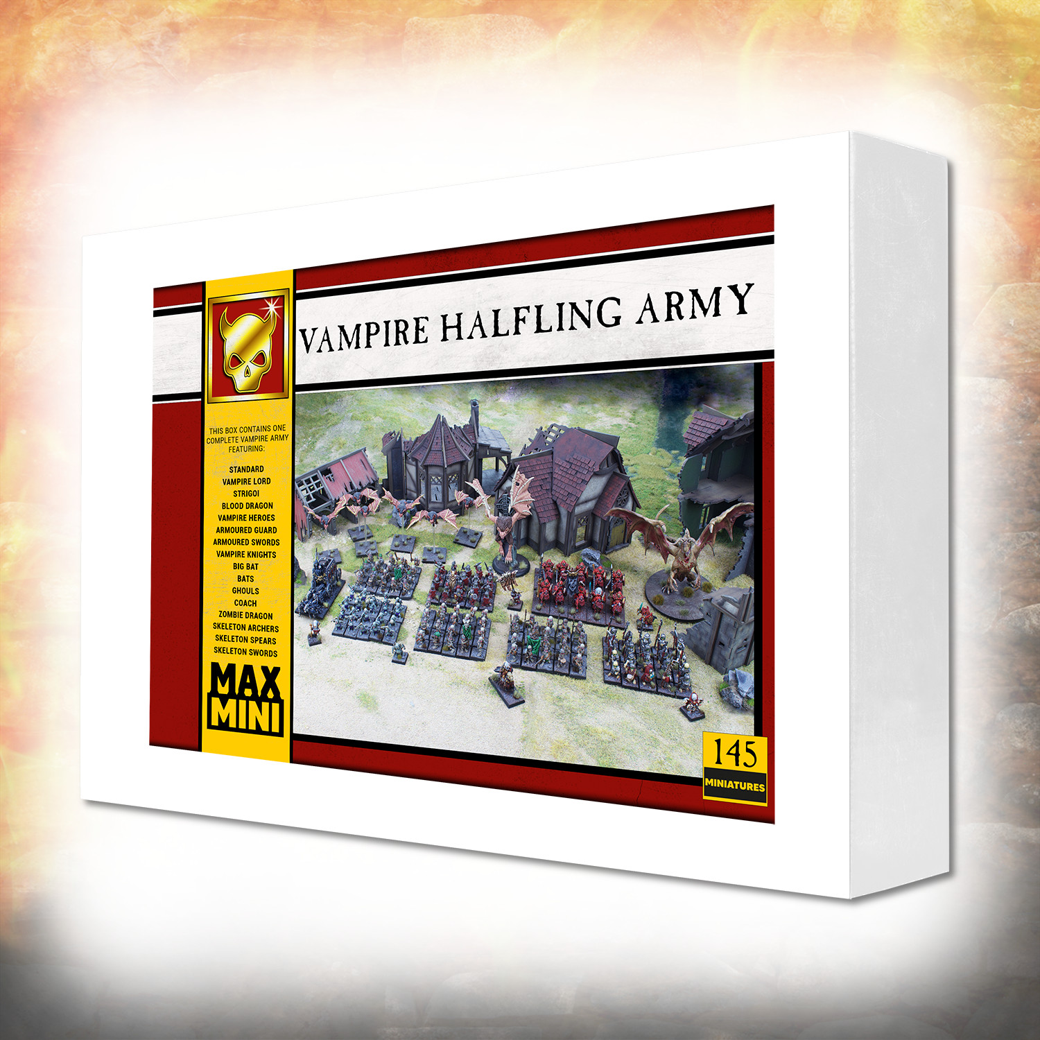 MaxMini BNIB Vampire Halfling Army