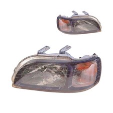 ABAKUS Scheinwerfer links rechts H4 für Honda Civic VI Fastback MA MB