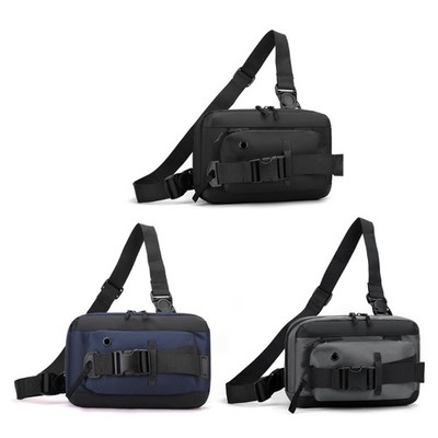 Watertight Small Backpack Teens Casual Chest Bag for Sports Shoulder Chest Bag