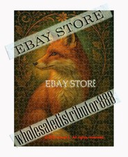 500 piece jigsaw puzzle Woodland Whisper Fox Fantasy animal