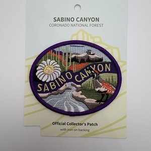 New - Sabino Canyon AZ USA - Souvenir Embroidered Patch