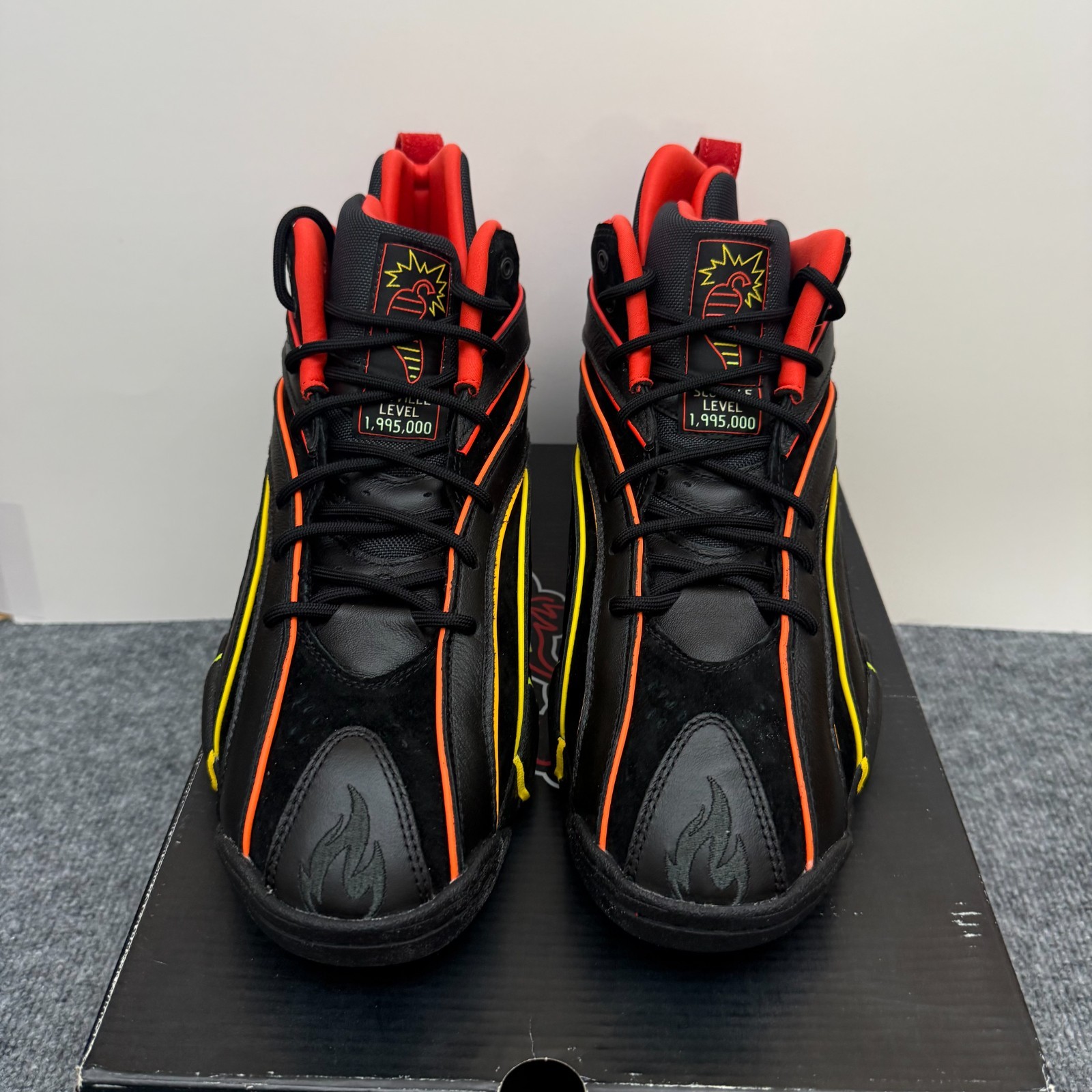 Reebok Shaqnosis Hot Ones Scoville Levels Basketball Shoes H68851 Men's Size 13 thumbnail 2