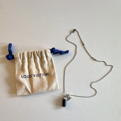 Louis Vuitton Monogram Eclipse Charms Necklace 