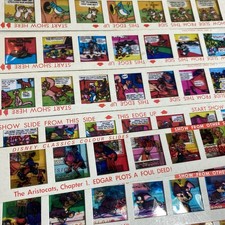 NP350 Vintage 90s Colour Projector Slides Snow White Mickey Mouse Chip 'N' Dale