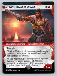 Alexios, Deimos of Kosmos (Showcase) [Universes Beyond: Assassin's Creed]