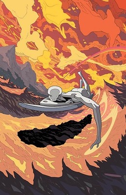 1:25 DEATH Of The SILVER SURFER #1 VIRGIN 2ND PRINT INCENTIVE -LOW PRINT - MOORE