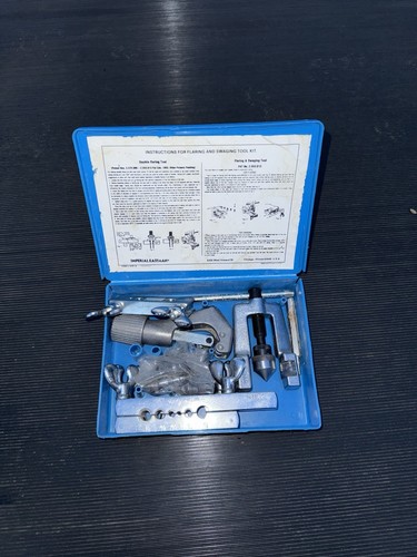 Vintage Imperial Eastman Tubing Flaring Tool Kit: 275-FS USA